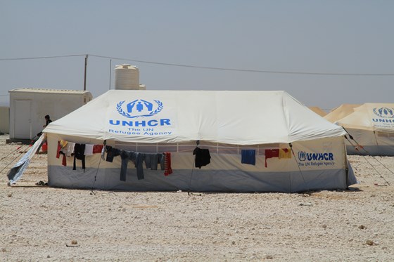 UNHCR. Fra flyktningleir i Jordan UNHCR. Fra flyktningleir i Jordan