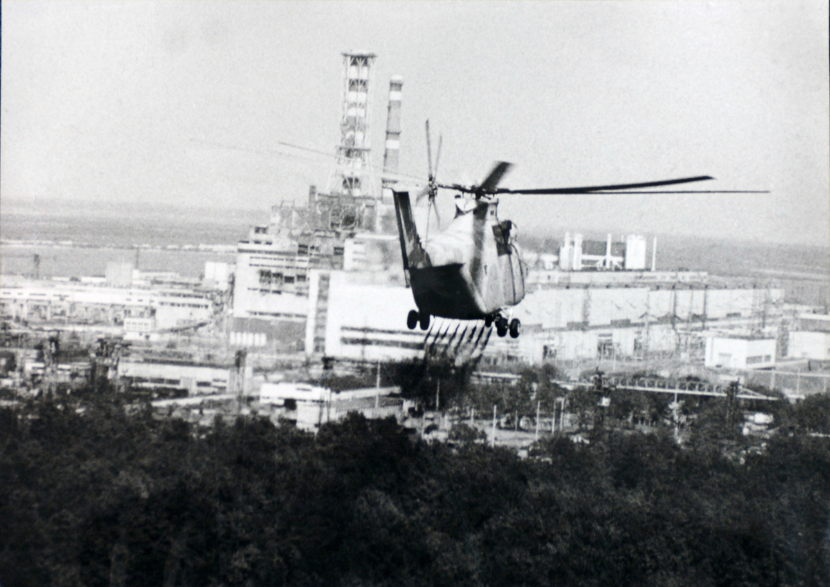 Figur 1.1 Tsjornobyl-ulykken 1986.