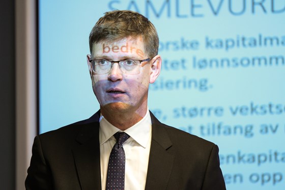 Fra presentasjonen til Kapitaltilgangsutvalget