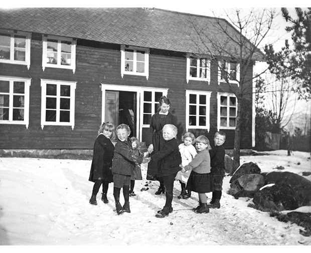Figur 2.5 Barnehagen Svanviken arbeidskoloni 1923