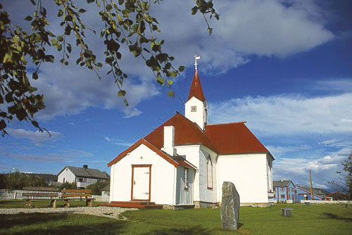 Figur 18.1 Karasjok gamle kirke – 200 år i 2007.