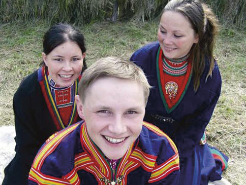 Figur 5.1 De første samiske veiviserne 2004–2005.