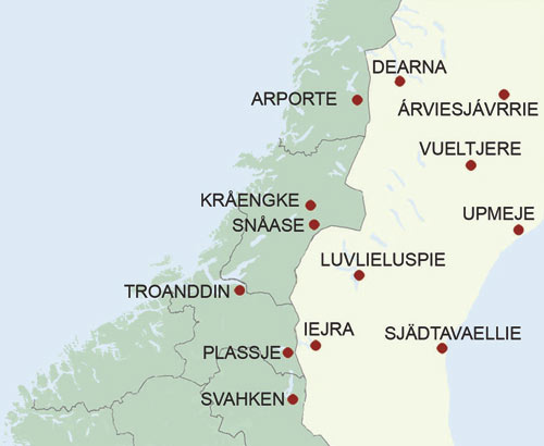 Govus 3.3 Oarjielsamien dájve