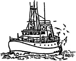 Figur 1.1 Illustrasjon av kystfartøy under
28 meter
