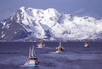 Figur 10.4 Kystfartøy under «stiming»
