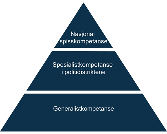Figur 16.1 Kompetansepyramide