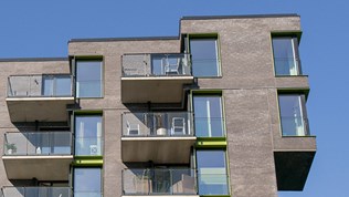 fasade illustrasjonsblide