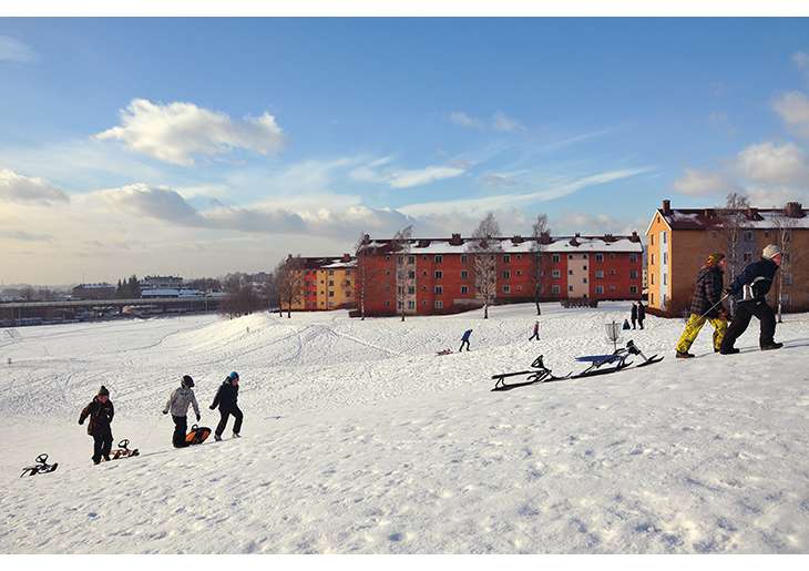 Figur 6.5 Akebakke ved Sinsenkrysset i Oslo.