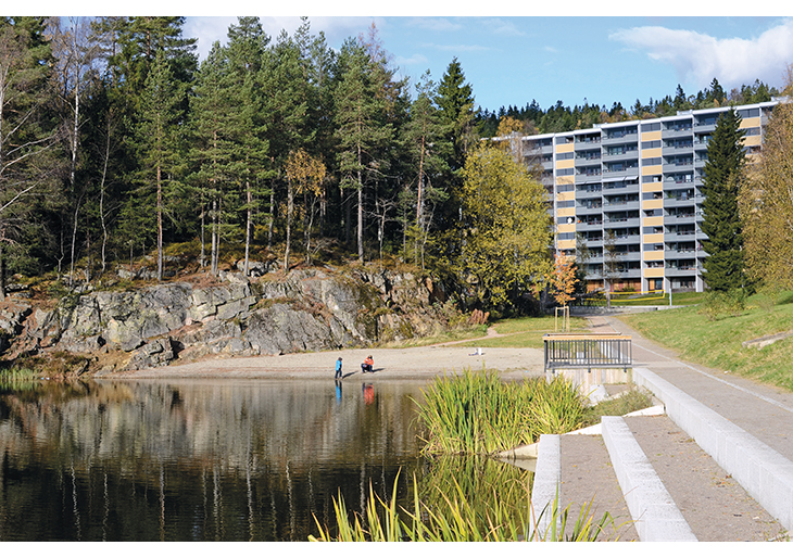 Figur 7.3 Svarttjern på Romsås i Oslo.