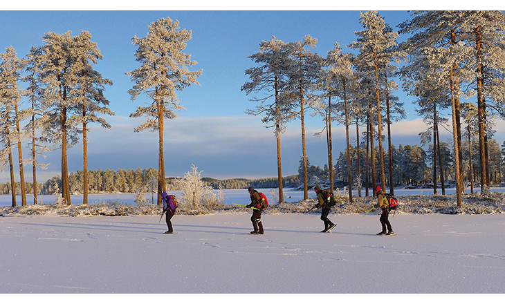 Figur 7.4 Turskøyting på Fjorda i Gran kommune.