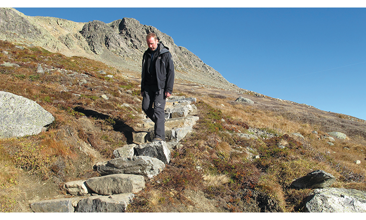 Figur 9.3 Prestholtrunden etter steinsetting.