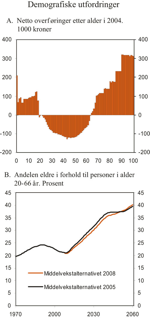 Figur 3.6 Demografiske utfordringer