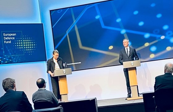 Norge lanserte i dag sin deltakelse i det europeiske forsvarsfondet