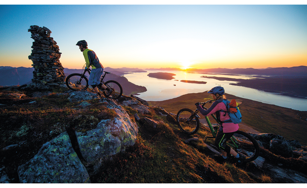 Figur 5.7 Sykling i Romsdalen.