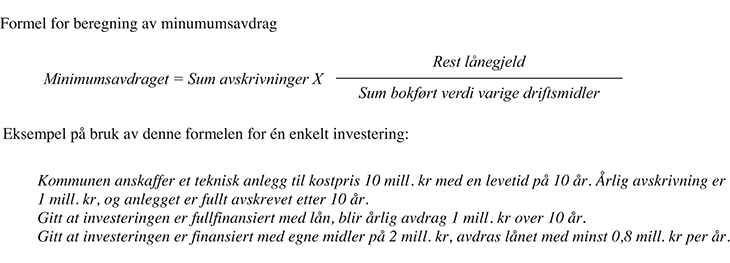 Figur 19.6 Beregningsbrøk
