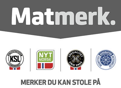 Figur 3.2 Matmerks merkeordningar