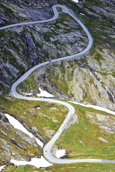 Figur 3.9 Nasjonal turistveg, Dalsnibba, Geiranger – Trollstigen