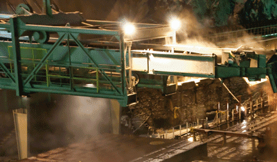Figure 13.8 Mining iron ore, Sydvaranger Gruve AS. 