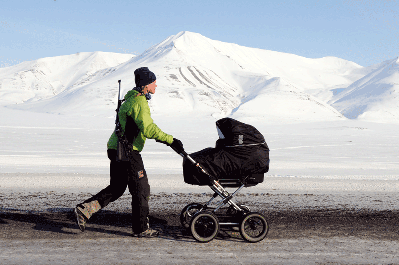 Figur 3.2 Befolkningen vokser også på Svalbard.
