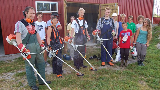 I juli 2012 ble det arrangert kulturlandskapskurs for 17 ungdommer fra Jomfruland og Stråholmen. Her fikk de kunnskap om kulturelle og biologiske verdier i det utvalgte kulturlandskapet, historisk bakgrunn, og praktisk bruk av redskaper og maskinelt utstyr for å kunne være med på å ivareta kulturlandskapet i fremtiden.