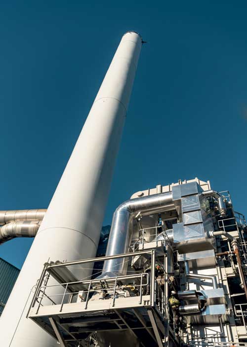 Figure 5.7 The Rockwool plant in Moss south of Oslo