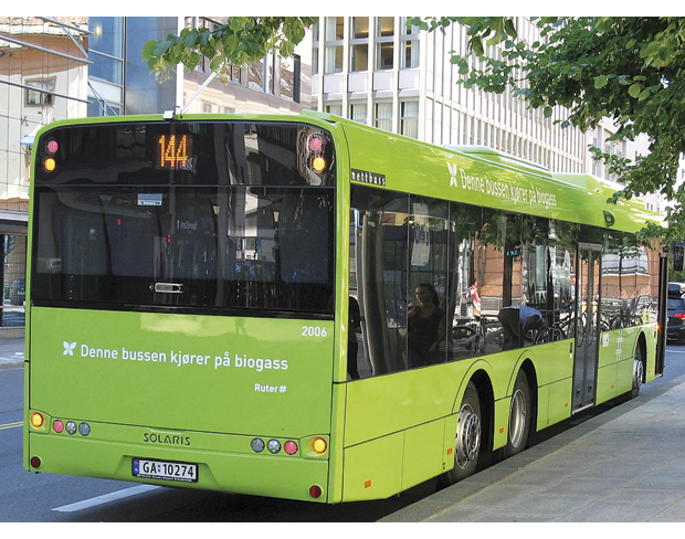 Figur 8.4 Biogassbuss