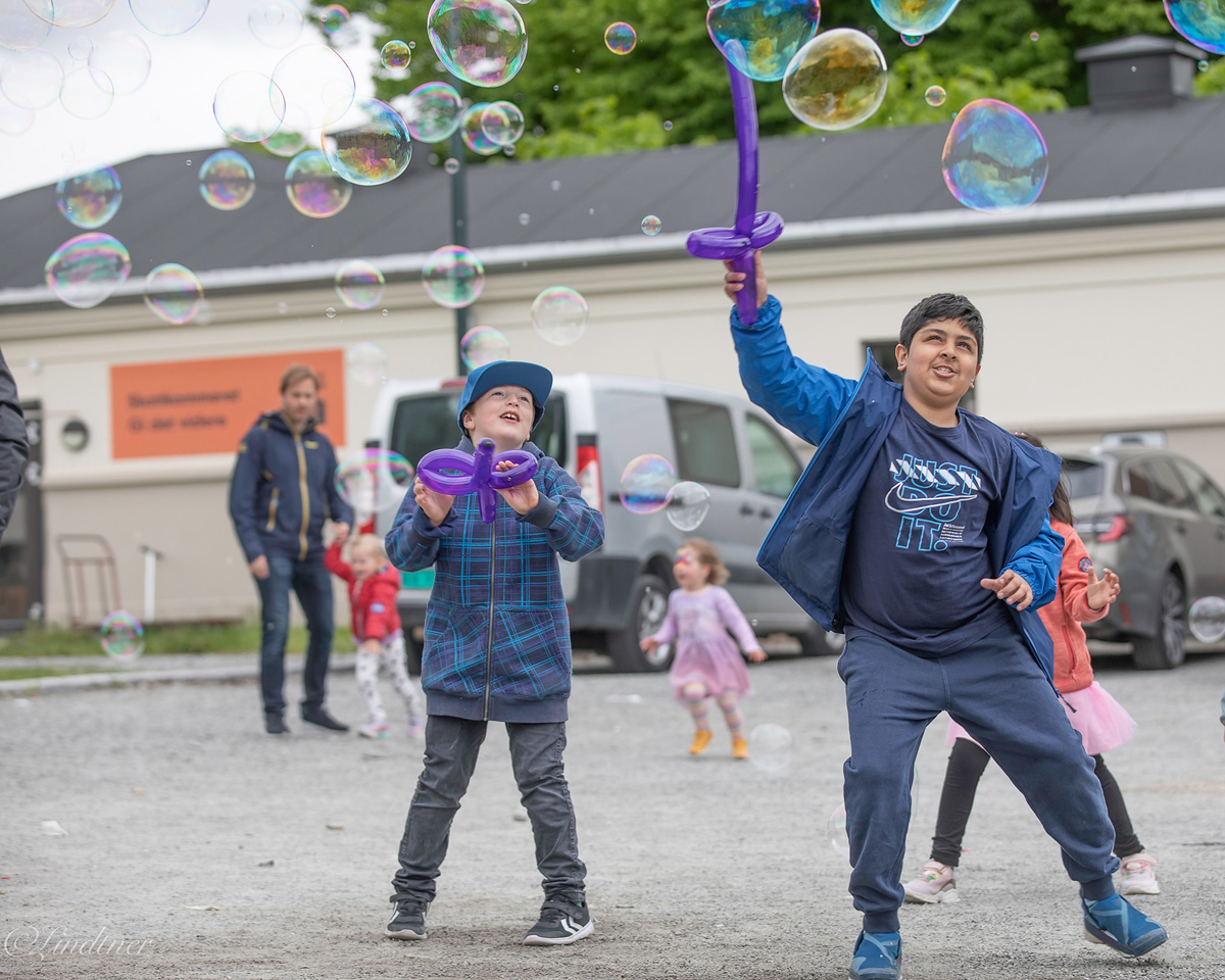 Figur 5.2 Barn i leik på skulefritidsordninga i Drammen.
