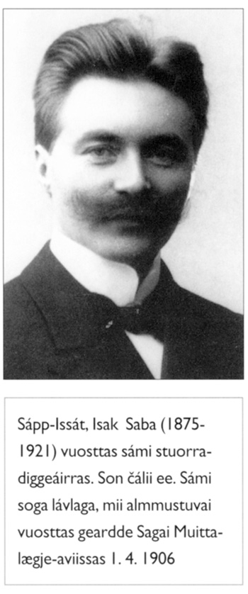 Figur 4.3 Isak Saba (1875–1921) – den første samiske stortingsrepresentant