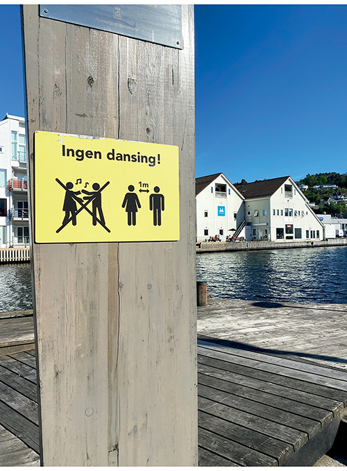 Figur 4.3 Skilt i Flekkefjord kommune.