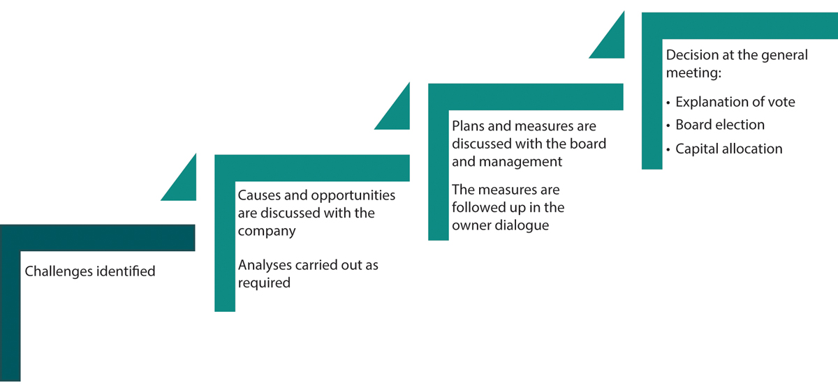 Figure 12.4 Follow-up in the event of poor goal attainment or significant deviations from the State’s expectations.