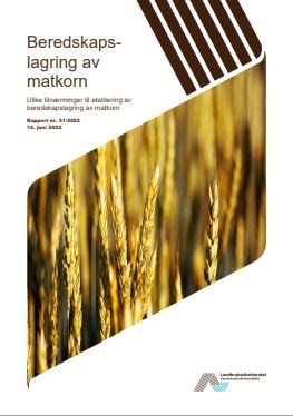 Rapport Beredskapslagring av matkon 2022