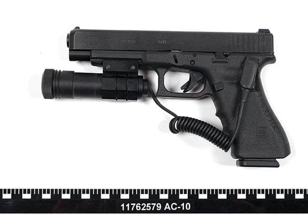Figur 15.8 Glock-pistol.