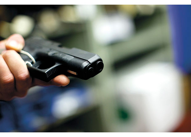 Figur 17.3 Glock fra våpenbeslag.