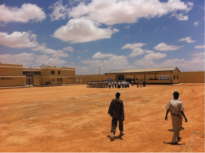 Figur 6.7 
Piratfengselet i Garowe, Somalia