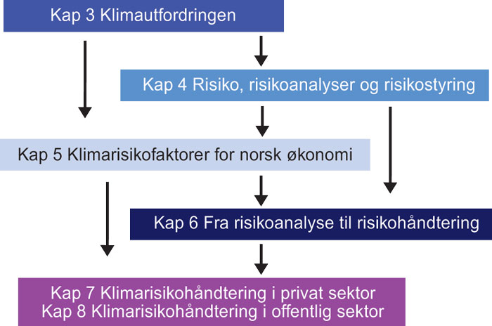 Figur 1.1 Oppbygging av rapporten