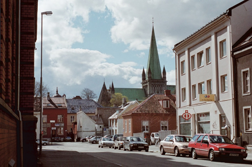 Figur 10.1 Nidarosdomen dominerer bybildet i Trondheim og er en stadig
påminnelse om byens lange historie.