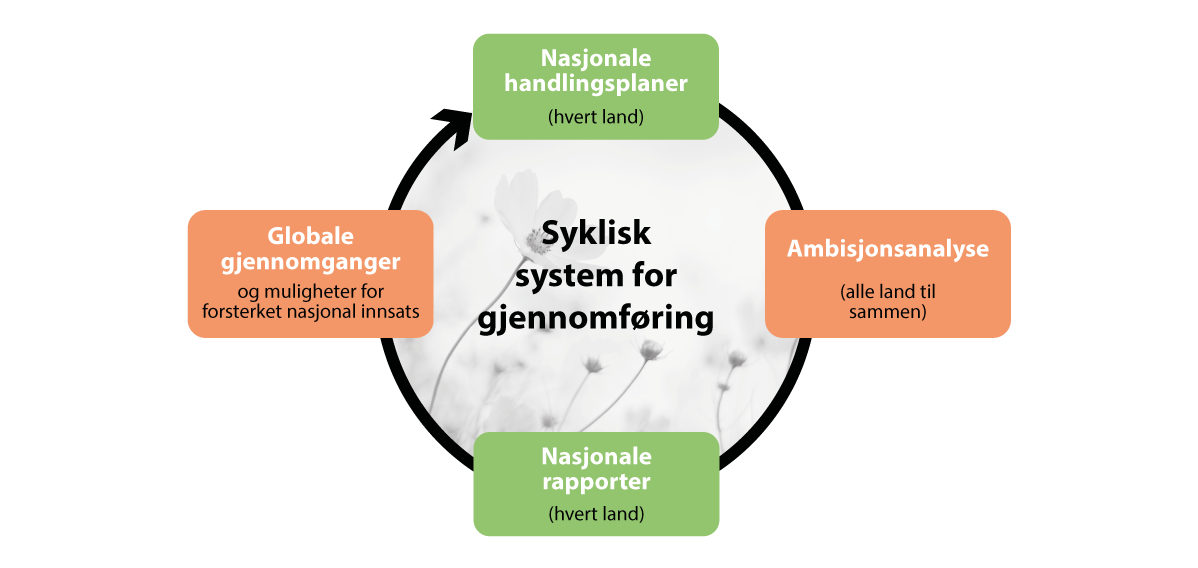 Figur 2.4 Syklisk system for gjennomføring