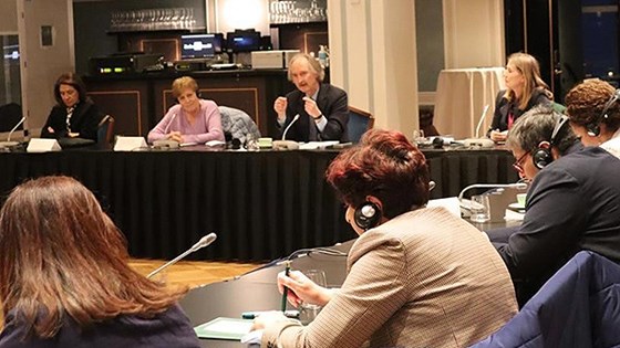 Syrian Women Advisory Board met UN Special Envoy for Syria Geir O. Pedersen for consultations. Credit: MFA