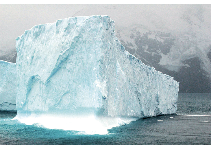 Figure 7.1 An iceberg off the coast