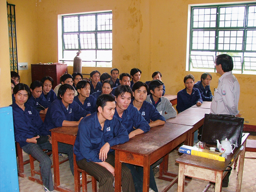 Figure 5.5 Educating workers in Vietnam through the Rogaland Training
and Education Centre.