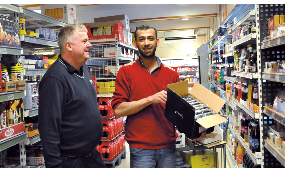 Figur 6.18  På Foldereid blir nærbutikken brukt som verkstad for integrering.