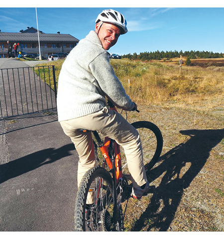Figur 6.7 Eit av innspelsmøta til meldinga var på Hafjell. Her satsar ein på aktiv fjell-turisme. 
