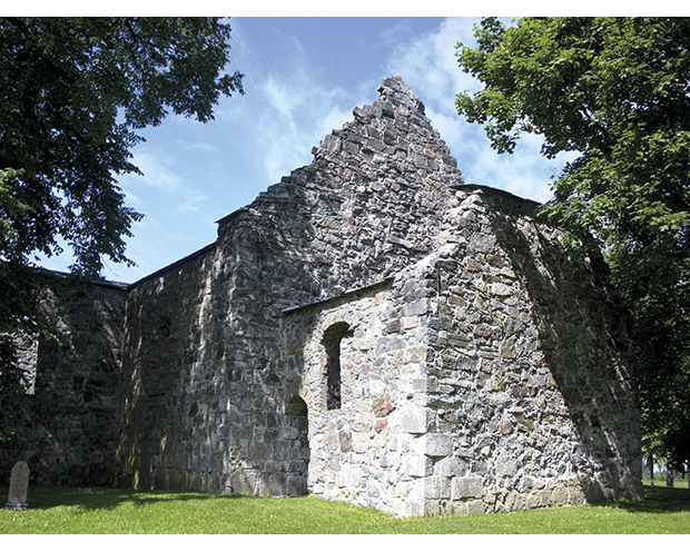 Figur 4.4 Nes kirkeruin, Nes, Akershus