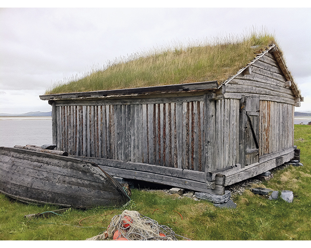 Figur 4.9 Automatisk fredet, samisk uthus i Lavonjarg i Austertana, Tana, Finnmark