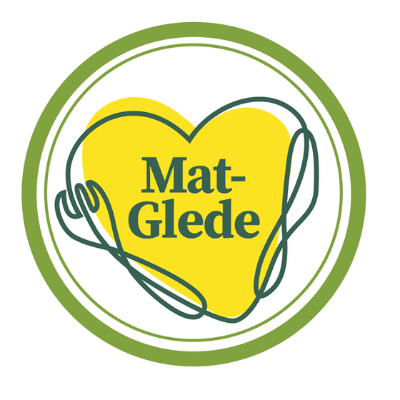 Institusjoner som får besøk av Matgledekorpset mottar Matglede-merket.