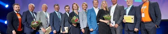 Representanter fra Bergen Teknologioverføring, NCE Maritime Clean Tech og ÅKP Blue Innovation Arena, som er tatt opp i ordningen Norsk katapult.