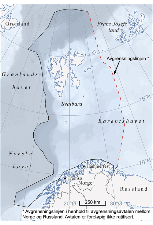 Figur 2.2 Kartografi: Norsk Polarinstitutt 2011