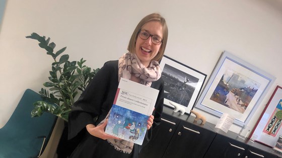Næringsministeren mottok rapport fra Velferdstjenesteutvalget