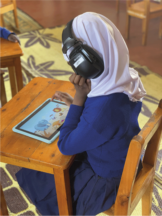 Figur 2.5 Ett eksempel er SINTEFs testing av screeningteknologi for hørselsnedsettelser i Tanzania.