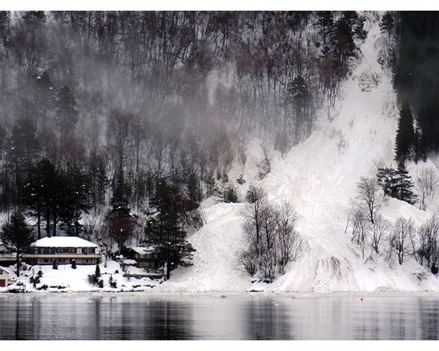 Figur 6.7 Snøskred, Sunndalen